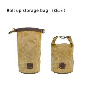 Waxed Canvas Camping Kit